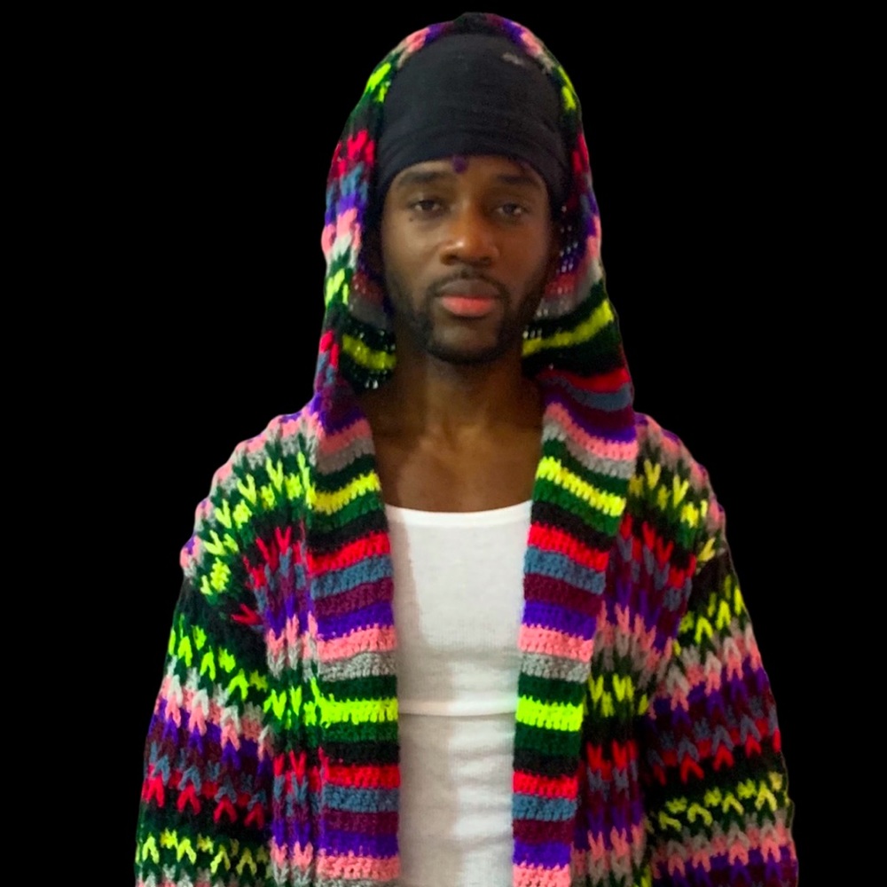 Please, Check out out hand knitted cardigan